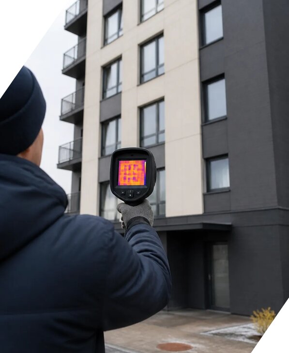 Тепловизионное обследование зданий в Обнинске от 5075 р. | ЭкспертизаРоссия