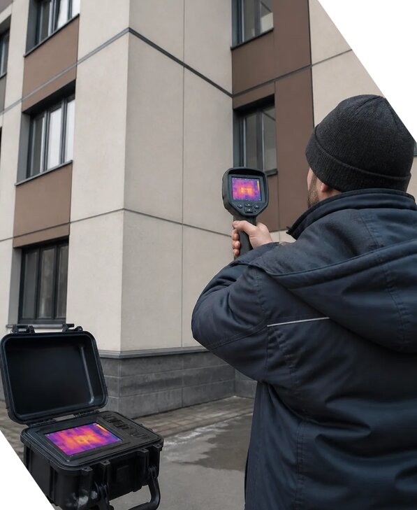 Тепловизионное обследование зданий и сооружений в Обнинске